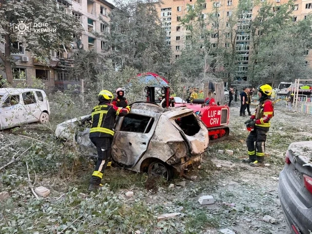Kiyevə hava hücumu: 11 nəfər ölüb, 56 nəfər yaralanıb - FOTO - VİDEO