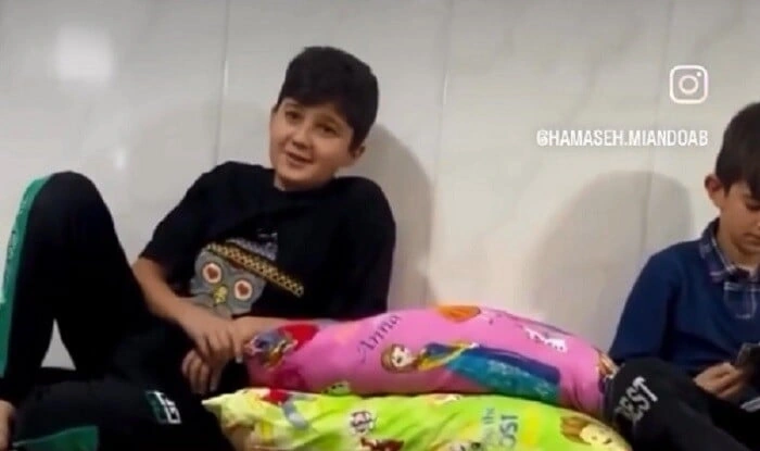 Təbrizli uşağın dediyi şeir trend oldu - Video