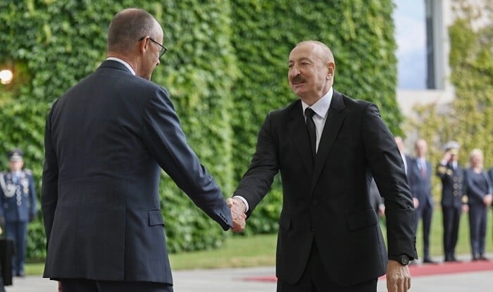 Prezidentin Almaniya səfəri ilə bağlı - Video