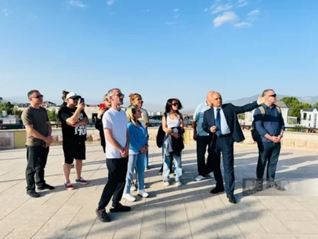 Gürcüstanlı jurnalist və bloqerlər Xankəndiyə səfər ediblər - FOTO