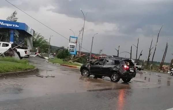 Rusiyada qasırğa və tornado: Xəsarət alanlar var - FOTO - VİDEO