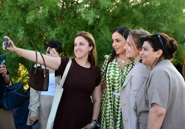 Leyla Əliyeva və Alyona Əliyeva Xeyirxahlıq Festivalında iştirak ediblər - FOTO