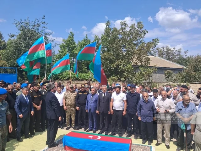 İmişlidə I Qarabağ müharibəsinin itkin-şəhidi Mürşüd Nərimanov dəfn edilib - FOTO