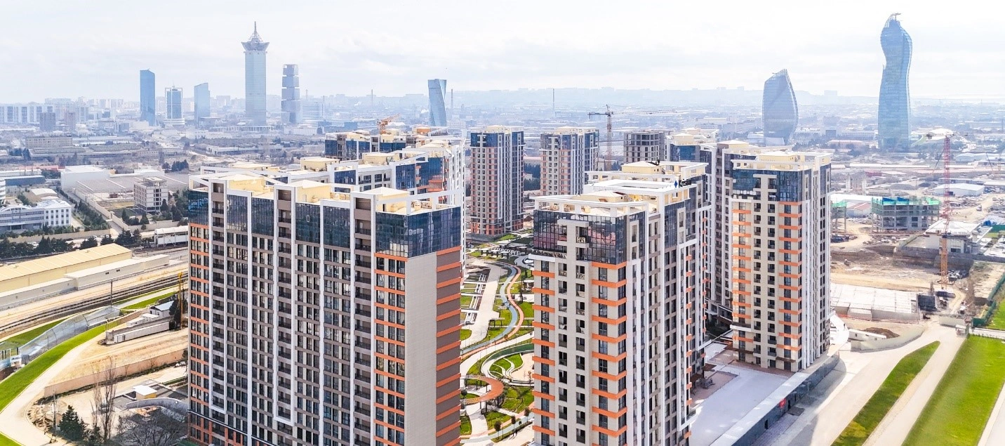 "City Garden Narimanov"da bağçalı mənzillər ipoteka ilə satışdadır