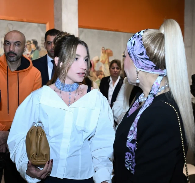 Azərbaycan Rəngkarlığı Muzeyində "ENQRAM" sərgisi açılıb - Foto
