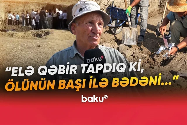 Cəlilabadda görünməmiş tapıntı: Qazıntılar zamanı görün nələr üzə çıxdı - VİDEO