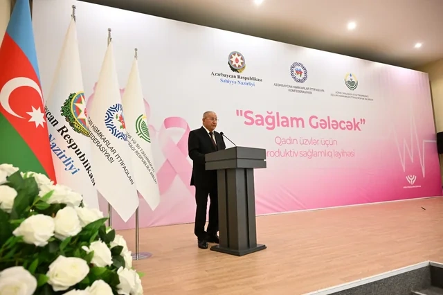 Azərbaycan Həmkarlar İttifaqları Konfederasiyası və Səhiyyə Nazirliyi tərəfindən "Sağlam gələcək" layihəsinə start verilib