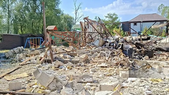 Rusiyanın Kiyevə hücumu nəticəsində azərbaycanlıya məxsus restoran dağılıb - FOTO