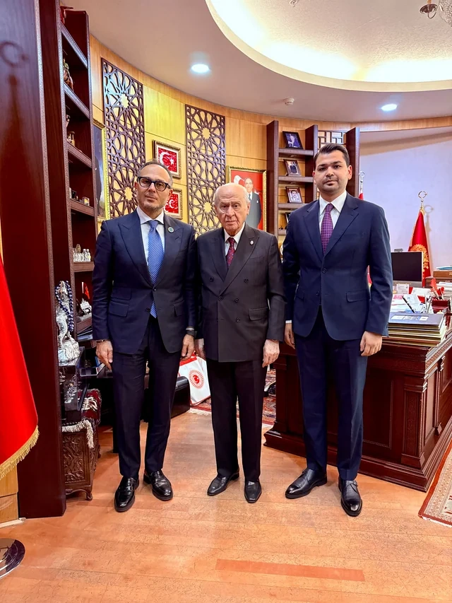 Türkiyədə Ramil Həsənlə Dövlət Bağçalı arasında mühüm görüş - Foto