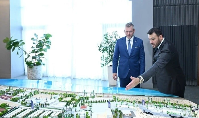 Slovakiya prezidenti "Sea Breeze"lə tanış oldu