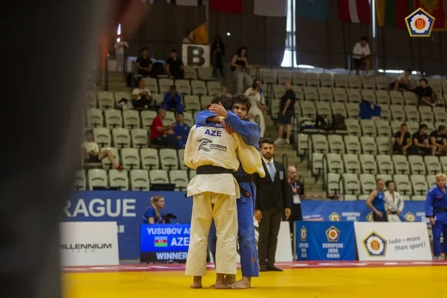 Avropa Kuboku: Azərbaycan cüdoçusu gümüş medal qazanıb - FOTO