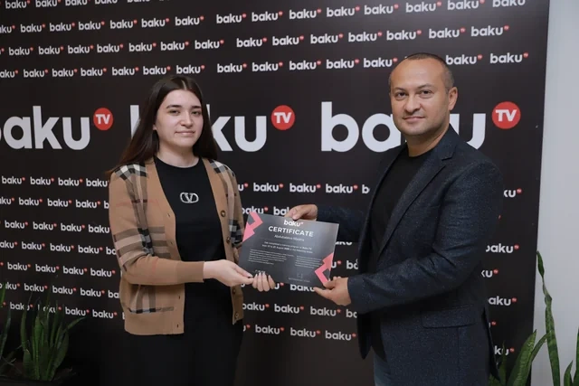 Özbəkistan Milli Teleradio şirkətinin nümayəndə heyəti Baku TV-də təlim proqramında iştirak edib - FOTO - VİDEO
