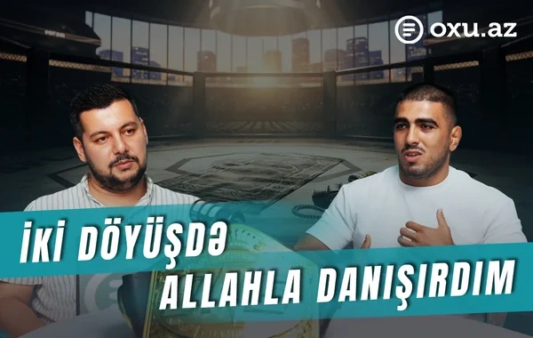 Yenilməz çempion Elbəy Alışov: "UFC-dən təklif gəlsə, qərarım hazırdır" - VİDEOMÜSAHİBƏ