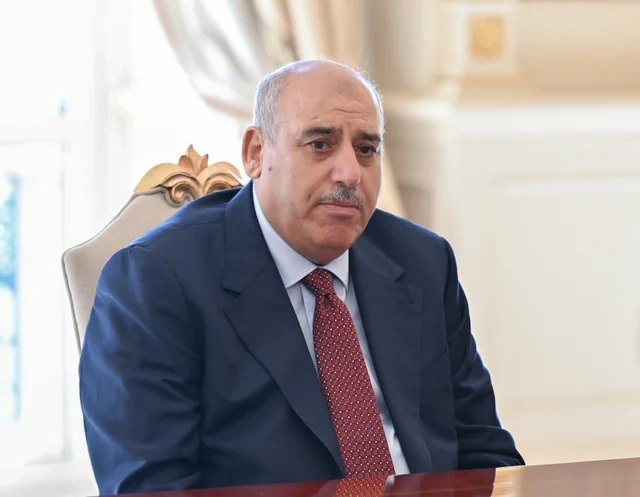 Prezident İlham Əliyev İordaniya Nümayəndələr Palatasının nümayəndə heyətini qəbul edib - FOTO