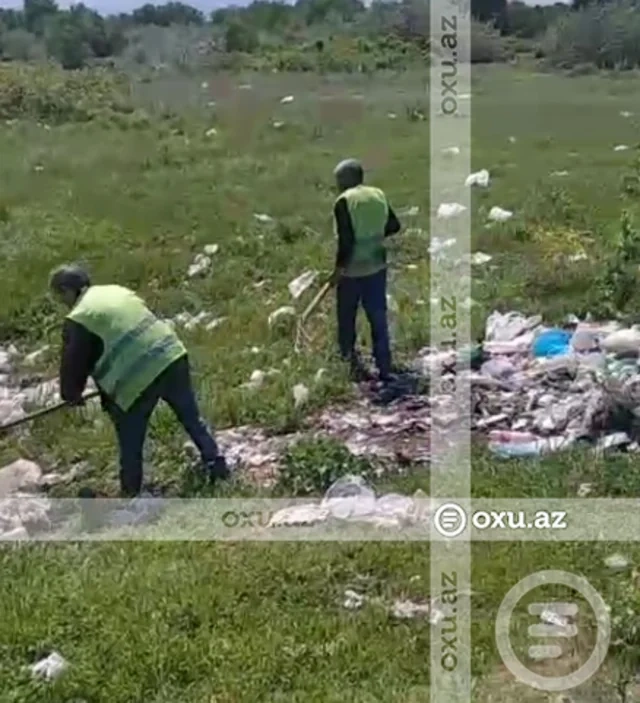 Xaçmazda ANTİSANİTAR vəziyyət: Ərazi zibil poliqonuna çevrilib - FOTO - VİDEO