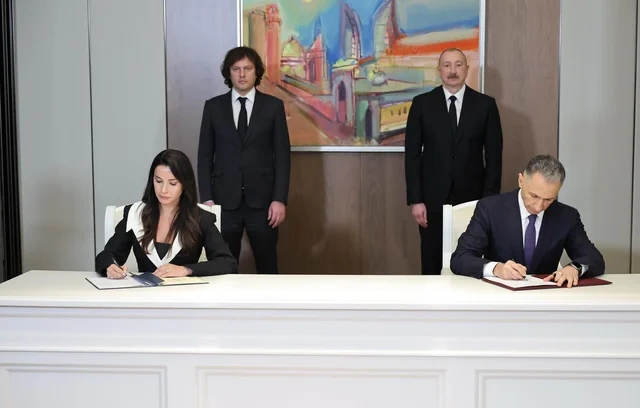 Gürcüstanın baş naziri: "Bakıda imzalanan sazişlər strateji tərəfdaşlığın daha da güclənməsinə töhfə verəcək"