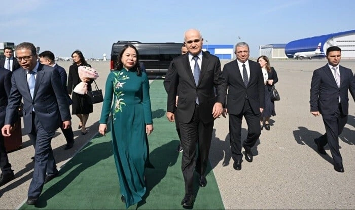 Vyetnamın vitse-prezidenti Azərbaycana gəldi