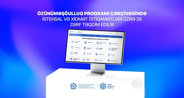 Öz biznes ideyasını reallaşdırmaq istəyən şəxslər üçün yeni imkanlar təqdim olunub