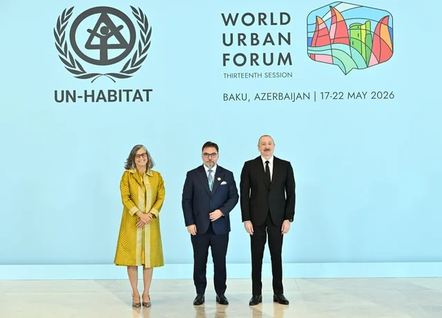 Bakıda Ümumdünya Şəhərsalma Forumunun 13-cü Sessiyasının açılış mərasimi keçirilir - FOTO - CANLI