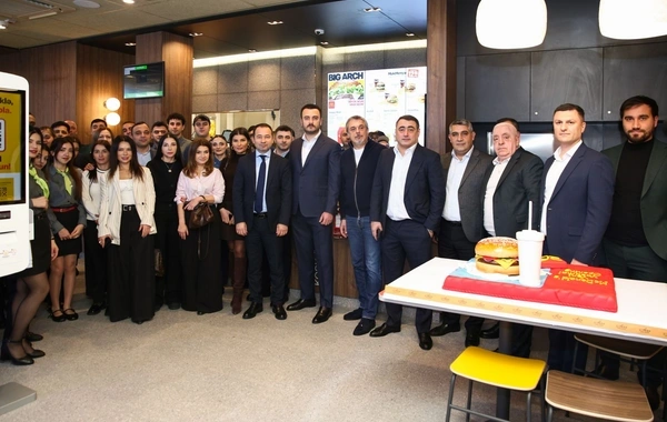 "McDonald"s Azərbaycan" Yeni Yasamalda restoran açdı