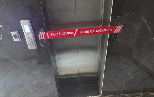 Bakıda binalardan birində liftlərin istismarı dayandırıldı - FOTO - VİDEO