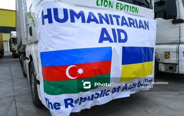 Azərbaycan Ukraynaya növbəti humanitar yardım göndərib