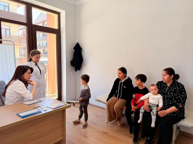 Cəbrayılda qadın və uşaqlara tibbi dəstək: Səhiyyə Nazirliyi sağlamlıq aksiyası keçirdi - FOTO