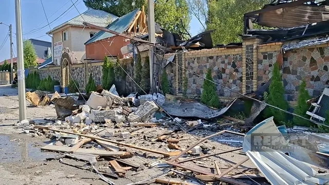 Rusiyanın Kiyevə hücumu nəticəsində azərbaycanlıya məxsus restoran dağılıb - FOTO