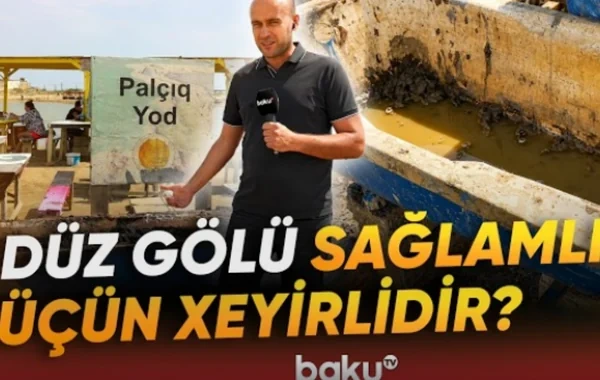 Suraxanıdakı "şəfalı" gölün acınacaqlı mənzərəsi: Müalicə yerinə xəstəlik mənbəyi? - VİDEO
