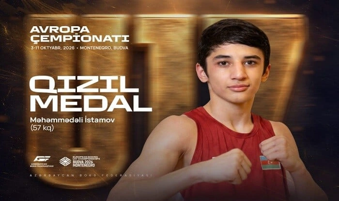 Daha bir boksçumuz Avropa çempionu oldu