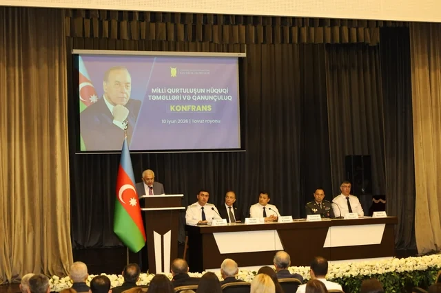 Baş Prokurorluğun təşkilatçılığı ilə Tovuzda konfrans keçirilib - FOTO