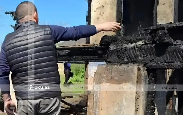 Masallıda FACİƏ: Baba və iki yaşlı nəvəsi öldülər - FOTO