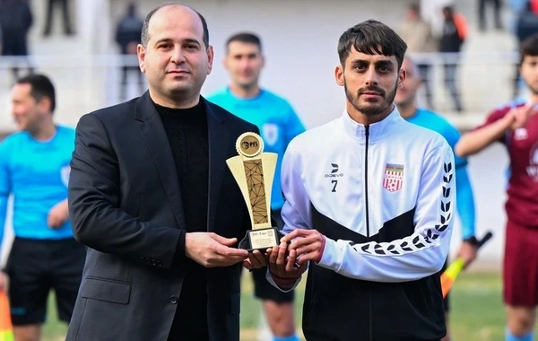 "Şəmkir"in futbolçusu mükafatlandırılıb