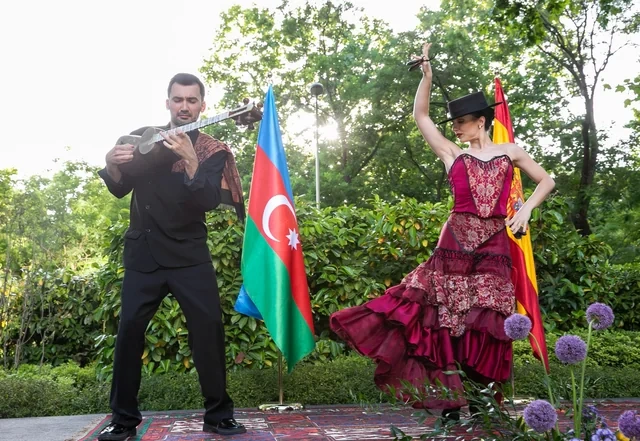 Madriddə 28 May - Müstəqillik Günü qeyd olunub - FOTO - VİDEO