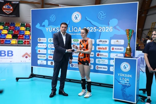 "DH Volley" Azərbaycan Yüksək Liqasının gümüş medalını qazanıb
