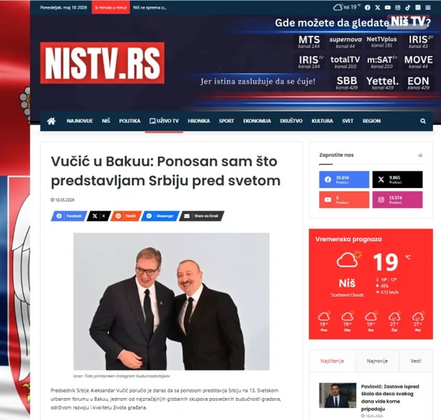 Bakıda keçirilən WUF13 dünya mediasının diqqət mərkəzindədir
