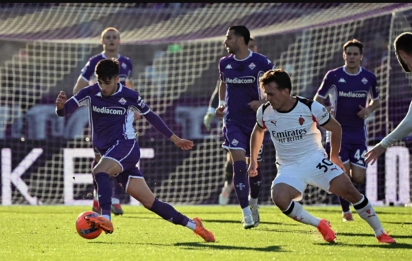 İtaliya A Seriyası: "Milan" azlıqda qalan "Fiorentina" ilə bacarmadı