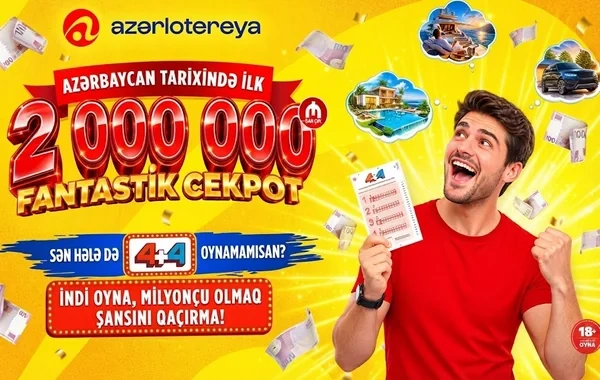 Tarixi rekord: Cekpot ilk dəfə 2 000 000 manatı keçdi
