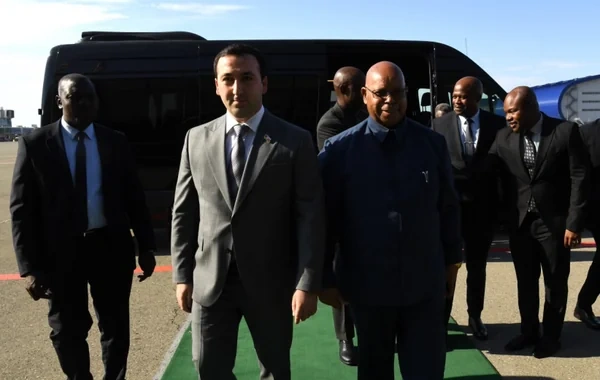 Zimbabve Milli Assambleyasının spikeri Azərbaycana rəsmi səfərə gəlib - FOTO