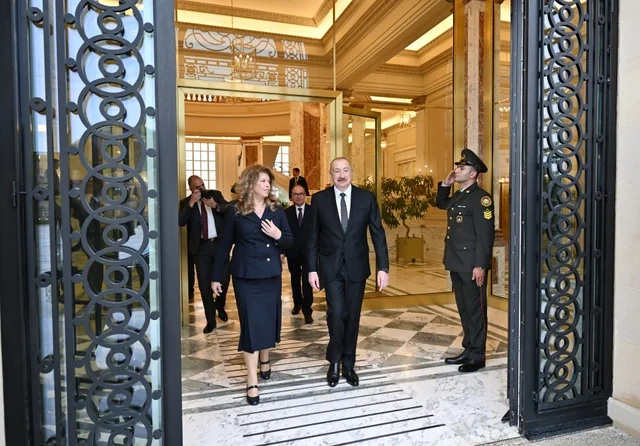 Prezident İlham Əliyev Bolqarıstan Prezidenti İliyana Yotova ilə görüşüb