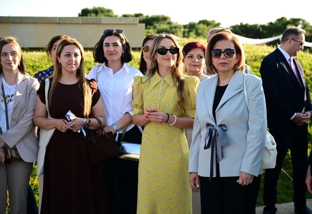 Leyla Əliyeva və Alyona Əliyeva Xeyirxahlıq Festivalında iştirak ediblər - FOTO
