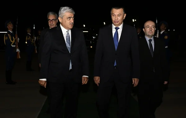 Tacikistanın baş naziri Azərbaycana səfərə gəlib