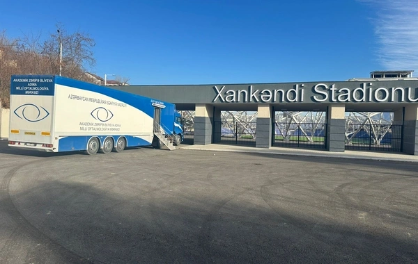 Səhiyyə Nazirliyi Xankəndidə ikigünlük səyyar oftalmoloji aksiya keçirib