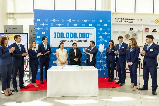 "ASAN xidmət"ə 100 milyonuncu müraciət qeydə alınıb - FOTO