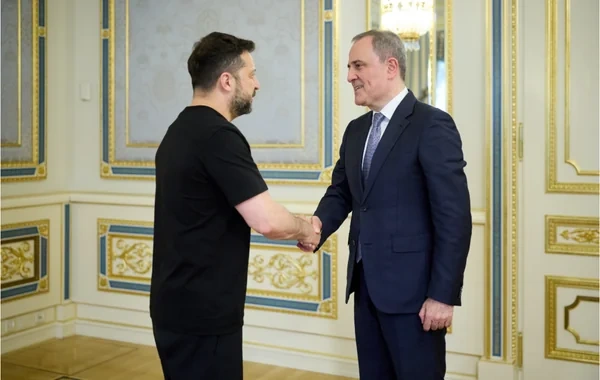 Zelenski Azərbaycana təşəkkür etdi - Bayramovla görüşdən önəmli detallar - FOTO - VİDEO