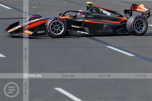 "Formula-2" üzrə Azərbaycan Qran-prisində qaliblər mükafatlandırıldılar - FOTO