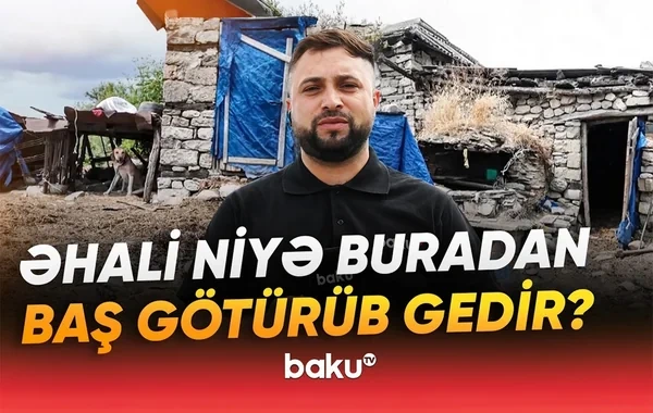Tubukənd sakinlərinin məşəqqətli yaşayışı: "Biz də köçüb gedəcəyik" - VİDEO
