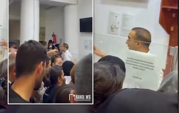 Travmatologiya İnstitutunda informasiya sistemi çökdü: Növbə izdihamı - VİDEO