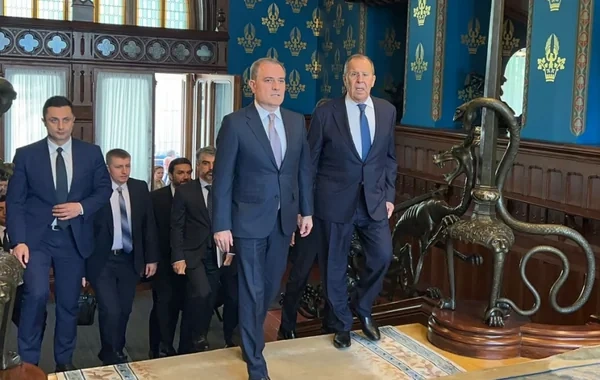 Moskvada Azərbaycan və Rusiya xarici işlər nazirləri arasında görüş keçirilir - FOTO