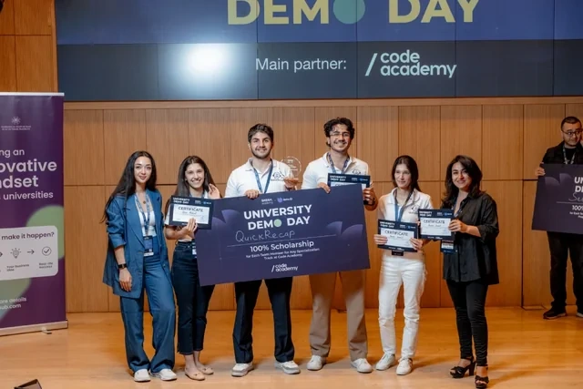 Universitet tələbələri investorlar qarşısında: "SABAH.academy" 6-cı "University Demo Day" tədbirini keçirib - FOTO